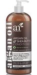 ArtNaturals Argan Oil Hair Conditioner - (16 Fl Oz / 473ml) - Sulfate Free - Deep Conditioning Treatment for Natural, Oily, Curly, Color Treated, Damaged and Dry Hair - Moisturizing for Men and Women