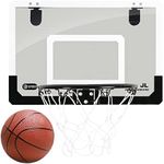 Mini Basketball Hoop Indoor Over The Door Wall Mounted Hang it On Toy for Kids Basketball Backboard Set with Ball & Air Pump