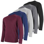 CE' CERDR Long Sleeve Tshirt Men - Quick Dry Moisture Wicking Long Sleeve Shirts Sun Protection T-Shirts for Fishing Hiking Running