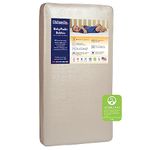 Kolcraft - BabyPedic - Bubbie 80 Coil Toddler & Baby Crib Mattress - Natural - 52 x 28