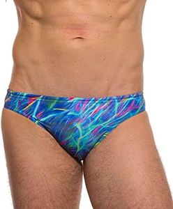 Kiniki Spectre Men's Swim Brief Swimwear - Limited Edition Print