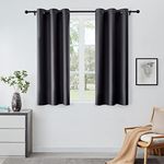 Lifewit Blackout Curtains for Bedroom, Thermal Insulated Room Darkening Curtains for Living Room, Set of 2 Panels (46x54 inch, Grey)