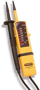 Martindale VT12 Two Pole Voltage and Continuity Tester, Yellow