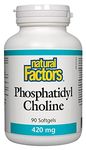 Natural Factors - Phosphatidyl Choline 420mg, 90 Softgels