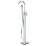 Senlesen Freestanding Bathtub Faucet Tub Filler Bathroom Shower Faucet with Handshower Chrome Finish