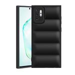 Plus Puffer Case Camera Protection Soft Back Cover for Samsung Galaxy Note 10Plus | Note 10+ - Black