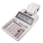 Sharp SH-EL1750V Printing Calculator, Black/Red