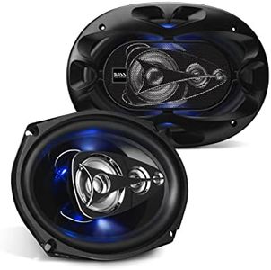 BOSS Audio BE694 500 Watt (Per Pair), 6 x 9 Inch, Full Range, 4 Way Car Speakers (Sold in Pairs)