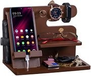 Wood Phone Docking Station for Men 