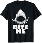 Vintage Shark Shirt - Bite Me - Shark T-Shirt T-Shirt