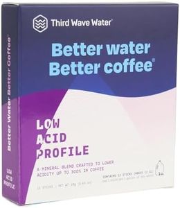 Third Wave Water Low Acid Coffee Profile - 12ct 1 Gallon Sticks for Making Any Coffee Beans, Grounds, or K Cups Low Acid