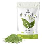 ERBOTECH - BIO Matcha Tea/Organic Japanese Green The Powder 200g, 100% Natural Multivitamin, Vegan. Ideal for Cakes, Smoothies, Iced Tè