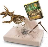 VIBIRIT Dig Up Dinosaurs Skeleton Set,Dinosaur Digging Fossil Kit Model Toys Educational Realistic Toys for Kids,Boys,Girls