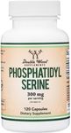 PhosphatidylSerine Supplement 300mg Per Serving, 120 Capsules (Phosphatidyl Serine Complex) by Double Wood