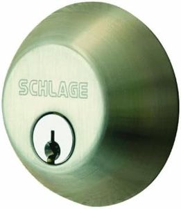 SCHLAGE Lock CO SCHLAGE Lock CO B62NV619 Satin Nickel Double Cylinder Deadbolt