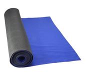 Kurby's Place Neoprene Floor Runner | Reusable Stair and Surface Protection | Non Slip Rubber Backing | 27 Inches Wide x 20 Feet Long x 1.5mm | Blue