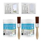 Door and Window Shading Frosted Glass Paint, Frosted Glass Spray Paint, Frost Spray Paint for Glass, Frosted Glass Paint Door Window Shading Frosted Glass Paint Matte Hazy Frost (2Pcs)