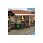 Beauty-Mark MM16-248-BT 16-Feet Maui-LX Manual Retractable Awning Burgundy/Tan One Size