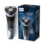 Philips Electric Shaver for Men, SkinProtect Technology, Wet and Dry Shave, 3D Floating Heads, 27 Self Sharpening Blades, Pop-up Trimmer, Cordless, Waterproof X3063/03 (New Model)