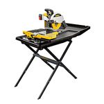 DEWALT D24000S Heavy-Duty 10-inch Wet Tile Saw with Stand