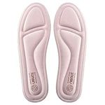 riemot Women's Memory Foam Insoles Super Soft Replacement Innersoles for Running Shoes Work Boots Comfort Cushioning Shoe Inserts Pink US 7 / EU 38