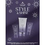 Caviar Anti-Aging Style & Shine Replenishing Moisture Gift Set |CC Cream 5.1oz with Travel Size Moisture Shampoo and Conditioner | Protects, Restores & Hydrates | Sulfate Free