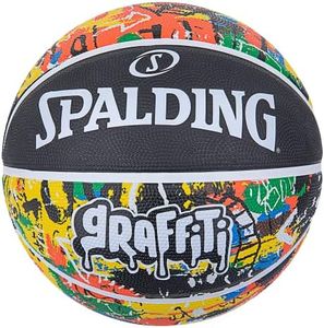 Spalding United Sports 7 - Palla per adulti Graffiti Sz7 Rainbow