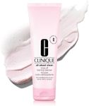Clinique All About Clean Rinse-Off Foaming Face Wash With Hyaluronic Acid + Glycerin For Oily Skin Types | Dissolves Makeup + Sunscreen, 8.5 Fl Oz