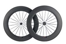 Sunrise Bike 88mm Wheelset Clincher 700c Carbon Cyclocross Rim for Road Bicycle 23mm Width