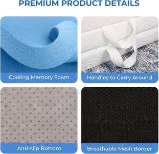 Vesgantti Folding Mattress, Small Single – Portable Guest Bed