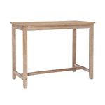 Linon Distresed 36 inch Height Pub Claridge Table, Distressed Brown Counter