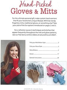 Leisure Arts 6637 Hand-Picked Gloves & Mitts