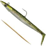 Savage Gear Sandeel V2 12cm 22g Green Silver Sinking Lure 72488