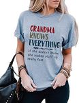 Grandma Knows Everything Shirts for