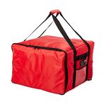 Rubbermaid Commercial Proserve Nylon Pizza Catering Professional Pizza Delivery Bag, Red (FG9F3900RED)