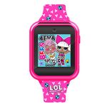 Disney Girl's Digital Quartz Watch with Silicone Strap LOL4264