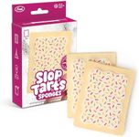 Genuine Fred SLOP TARTS, Set of 4, Compressed Kitchen Sponges, Expands When Wet, Clever and Quirky Kitchen Accessory