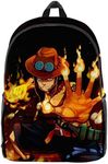 WANHONGYUE One Piece Anime 3D Printing Rucksack Backpack School Bag Shoulder Bag for Kids Picture / 4