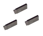 THINBIT 3 Pack SGI030D2 0.030" Width 0.090" Depth, Uncoated Carbide, Sharp Corner, Grooving Insert for Steel, Cast Iron and Stainless Steel with Interrupted Cuts