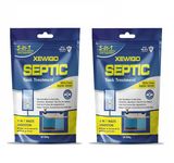 Septic Tank Cleaning Powder 10X Powerful | 5-In-1 Formula |Powerful Septic Tank Bacteria Reduces sludge build-up| Degrades Food & Human Waste| Septic Tank Treatment Powder Backflow & Overflow (250Gm)