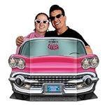 Pink Convertible Photo Prop Party A