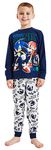 Kids Essentials Boys Sonic the Hedgehog Pyjamas Gamer Gaming Pyjamas Nightwear (as8, age, 5_years, 6_years, regular, Sonic and Knuckles, 5-6 Years)