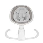 Graco Sway 'n Grow Bluetooth Soother Suitable from Birth to Approx. 4 Years (0-18kg), with 6 Swaying motions, 4-Speed Vibration, Music, Height Adjust and Compact for Storage, Heather Fashion