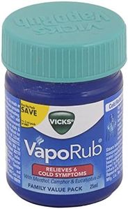 Vicks Vaporub - Menthol, Camphor and Eucalyptus Oil, 25ml Bottle