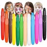 12 Colors Face Paint Crayons Kit,Face Painting Kit for Kids,Safe and Washable,Body Face Painting Kit for Halloween,Carnival, Cosplay, Easter, Party Makeup Children's Day Birthday Gifts for Kids (12 colors)