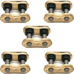 CSMATEYEAH 5 Pcs 520 Chain Master Link O-Ring Connecting Links Compatible with Motorcycle Dirt Bike Pitpro Agricultural Machine Tractors