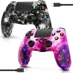 2 Pack Wireless Controller for PS4,