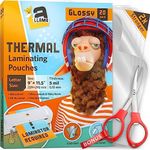 Thermal Laminating Pouches, 9 x 11.5 Inches, 5 Mil Thick, 20 Pack, Suited for Letter Size Laminating Sheets 8.5 x 11