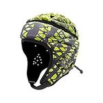 Rugby Headguard,Soft Helmet Headgear for Flag Football Head Protective Cover for Youth(C,size:M)