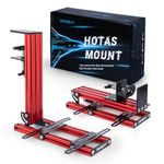 Hotas Mount, Joystick Mount, Aluminum Flight Stick Desk Mount for Logitech X56, X52, X52 Pro, Thrustmaster T.1600M, TCA, T.Flight Hotas One, 4, X, Airbus, VKB Gladiator Nxt (Red)